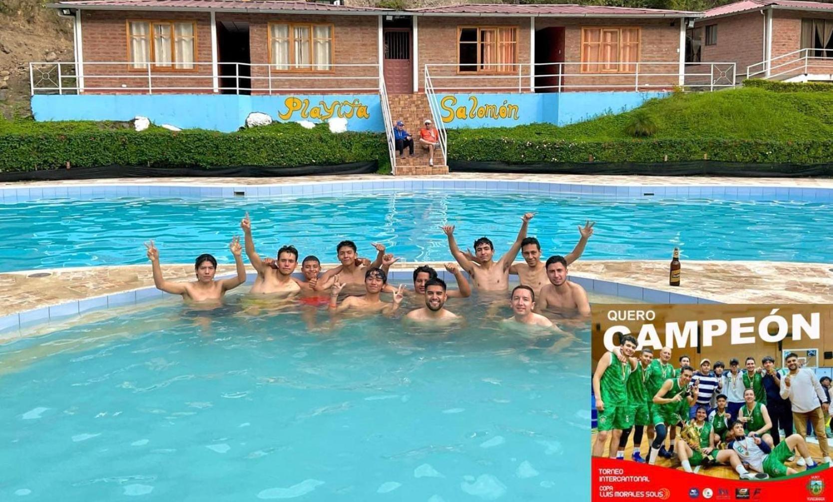 Playita Salomon Hotell Baños Exteriör bild