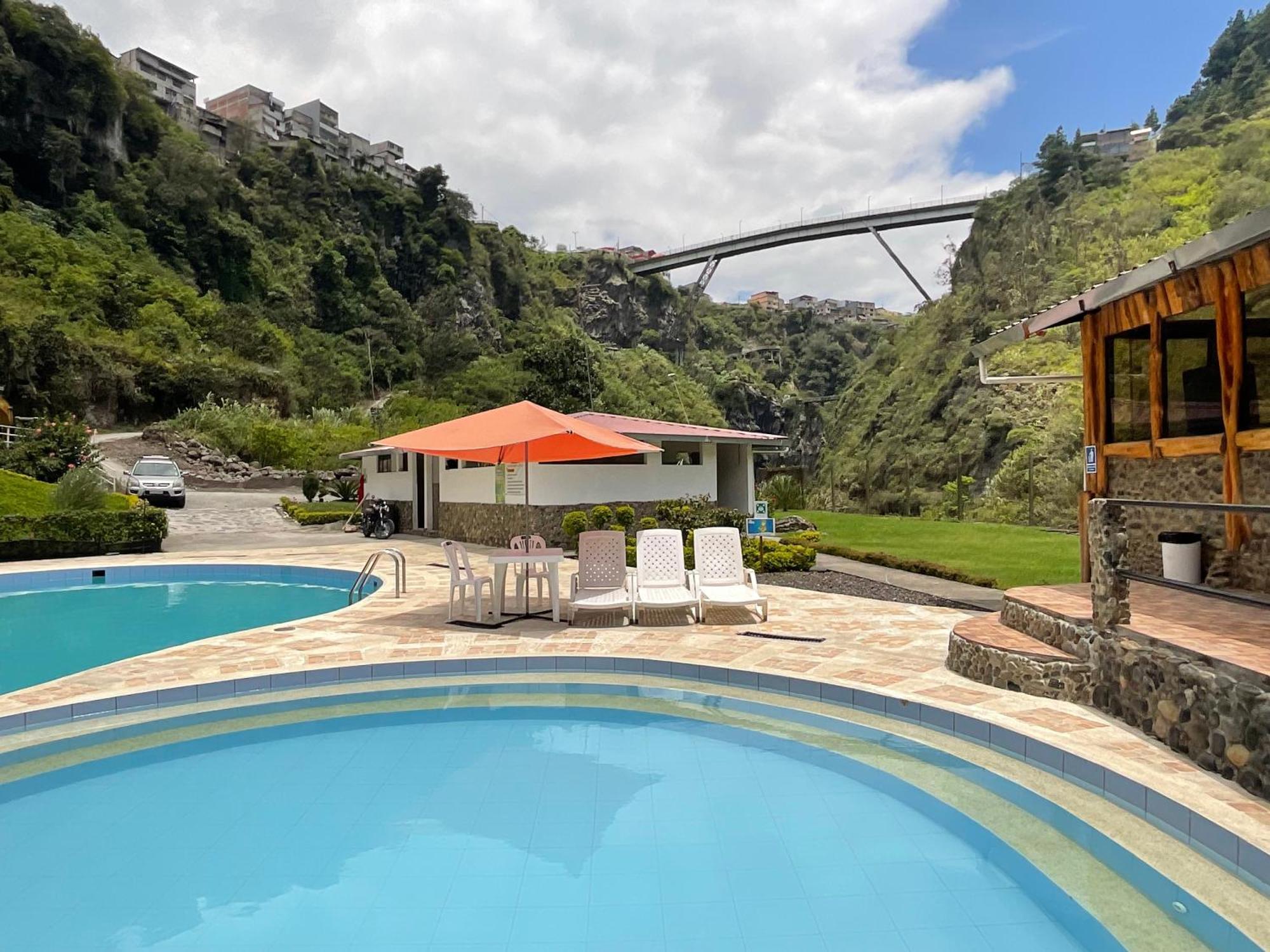 Playita Salomon Hotell Baños Exteriör bild