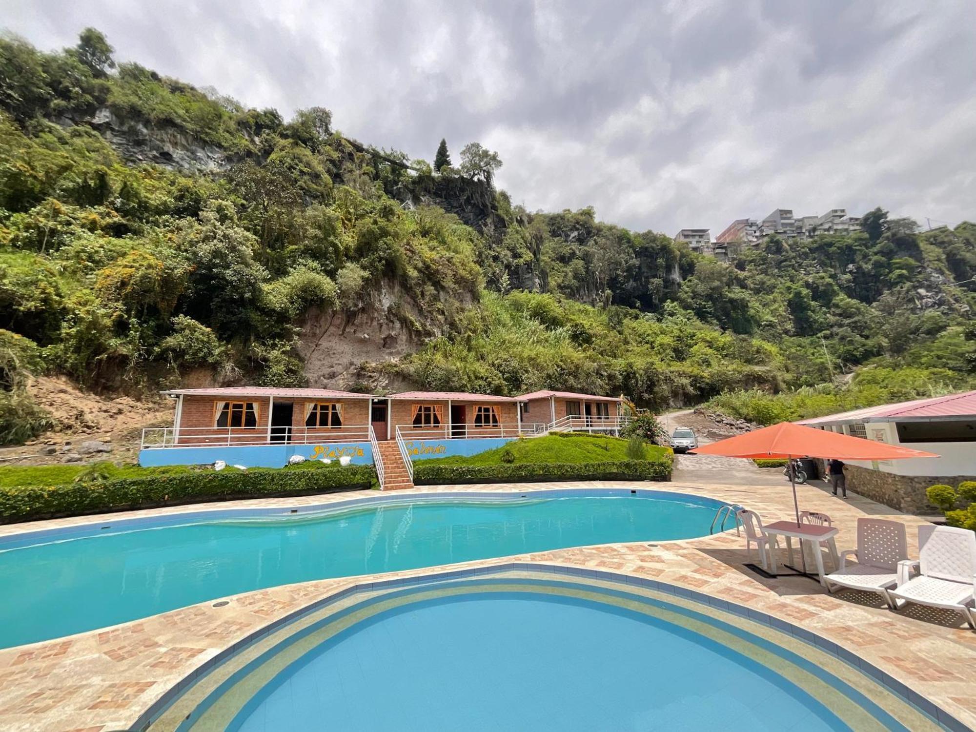 Playita Salomon Hotell Baños Exteriör bild